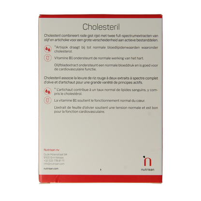 Nutrisan Cholesteril 120.00 Tabletten