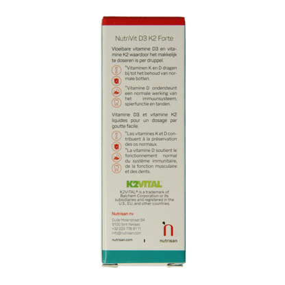 Nutrisan Nutrivit D3-K2 forte 10 Milliliter