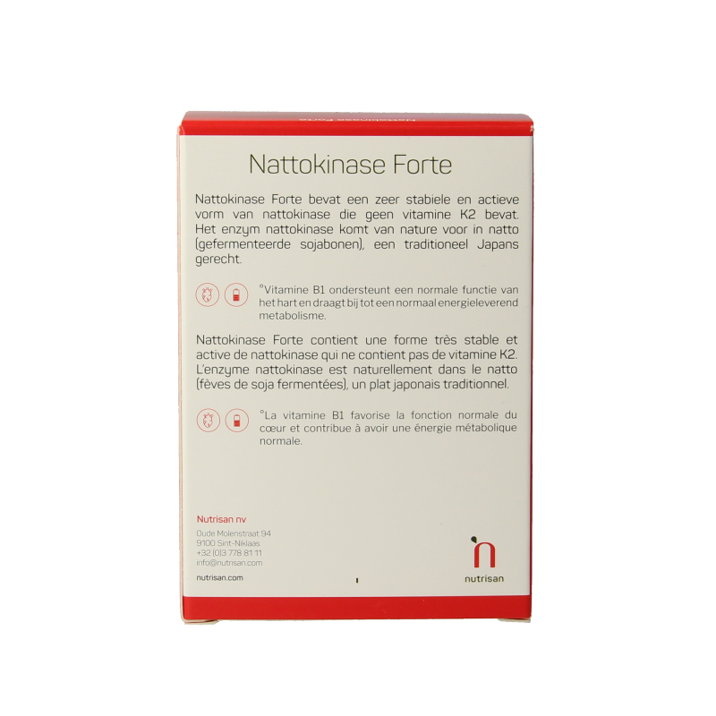 Nutrisan Nattokinase forte 100mg 120 Capsules