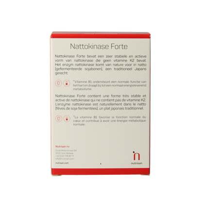 Nutrisan Nattokinase forte 100mg 120 Capsules