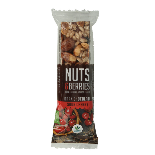 Nuts & Berries Nuts & berries choco sour cherry bio 30 Gram