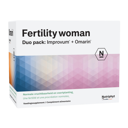 Nutriphyt Fertility woman duo 2 x 60 capsules 120.00 Capsules