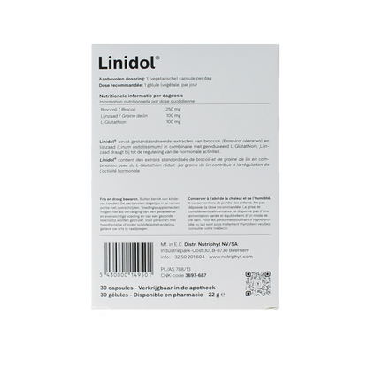 Nutriphyt Linidol 30.00 Capsules