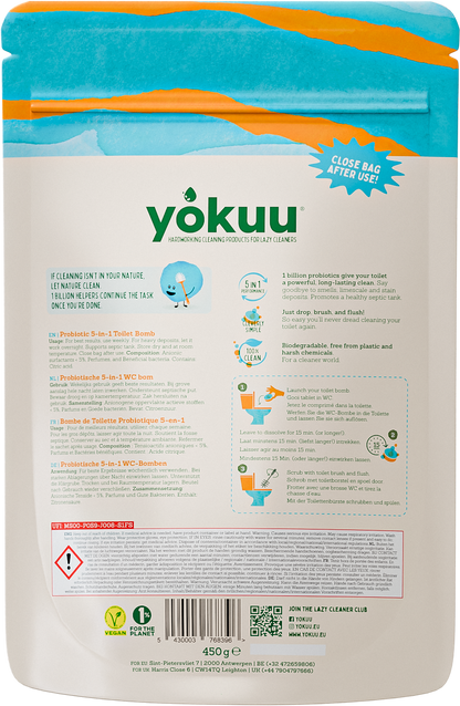 Yokuu Toilet bomb thyme and sea salt 30.00 Tabletten