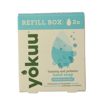 Yokuu Handzeep thyme & sea salt refill 2.00 Stuks