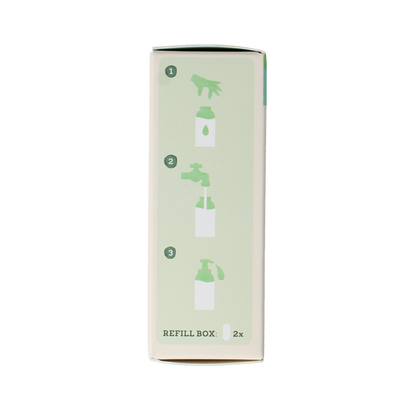 Yokuu Bodywash matcha refill 2 tabletten 1 Set