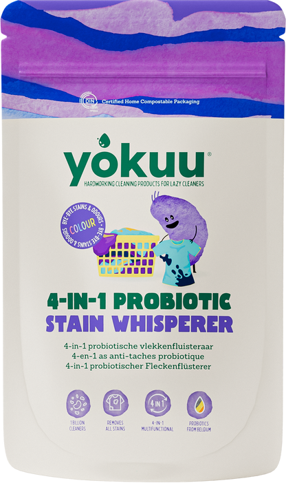 Yokuu 4 in 1 probiotische vlekkenfluisteraar gekl was 1020.00 Gram
