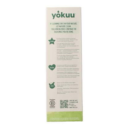 Yokuu Probiotische kledingopfrisser startkit parel+spray 1 Stuks