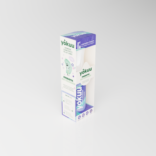 Yokuu Probiotische luchtverfrisser startkit parel+spray 1.00 Stuks