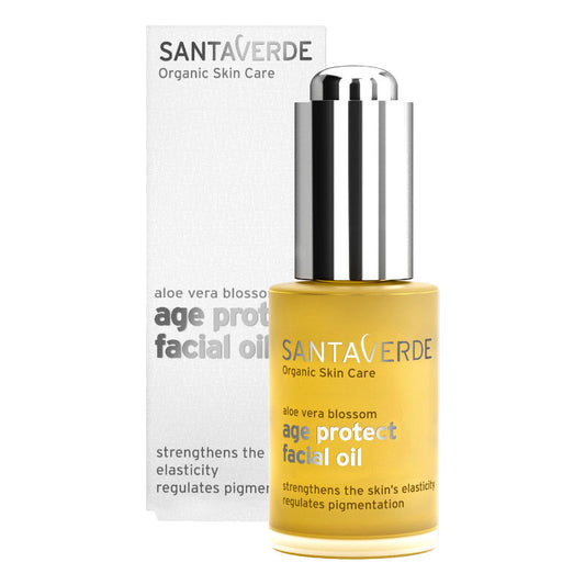 Santaverde Aloe vera age protect gezichtsolie 30 Milliliter