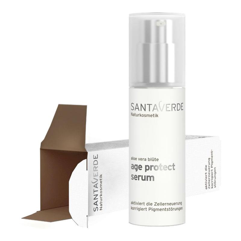 Santaverde Aloe vera age protect gezichtsserum 30 Milliliter