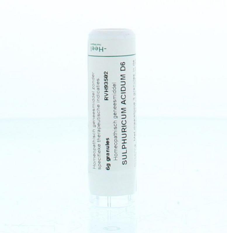 Homeoden Heel Sulphuricum acidum D6 6.00 Gram