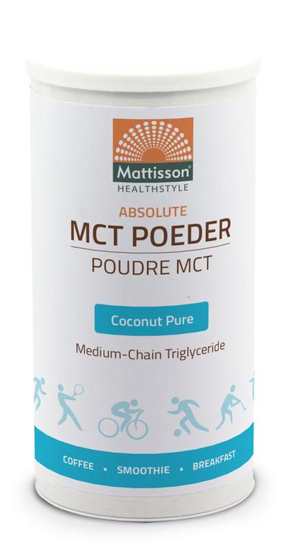 Mattisson MCT Poeder coconut pure 160 Gram