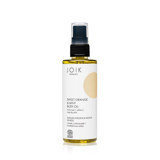 Joik Organics Sweet orange & mint body oil vegan 100 Milliliter