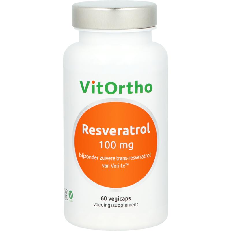 VitOrtho Resveratrol 100mg 60.00 Vegetarische capsules