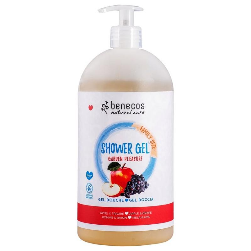 Benecos natural beauty Natural showergel family size garden pleasure 950 Milliliter