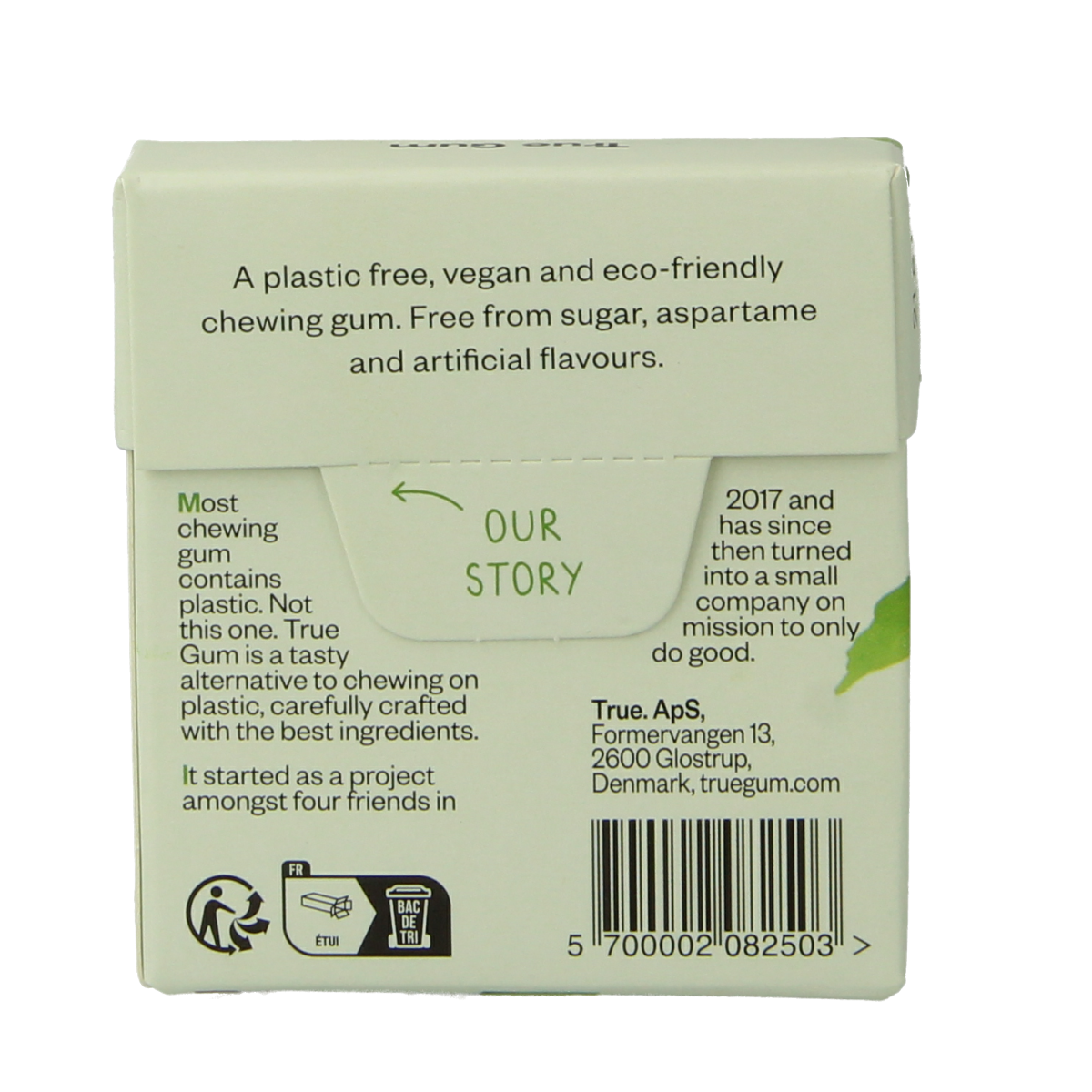 True Gum Mint suikervrij 21.00 Gram
