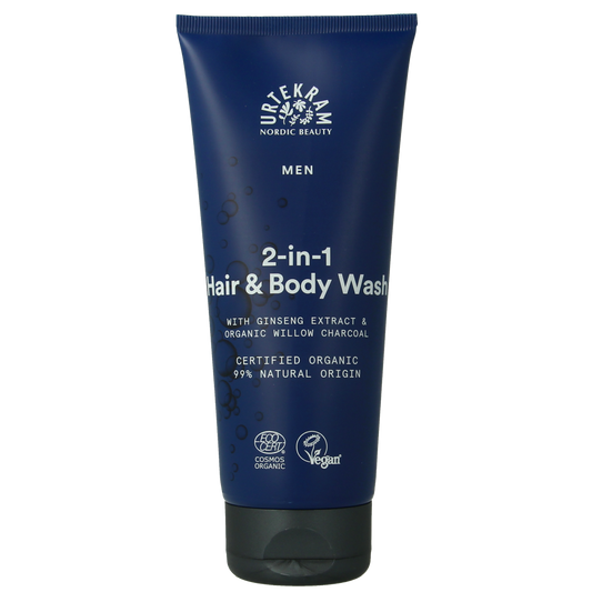 Urtekram Men haar en body wash 200.00 Milliliter