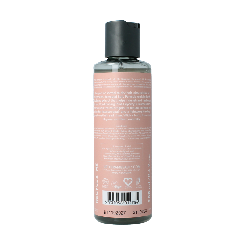Urtekram Shampoo nordic berry powder 250 Milliliter