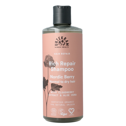 Urtekram Shampoo Nordic berry  normaal/droog haar 500 Milliliter