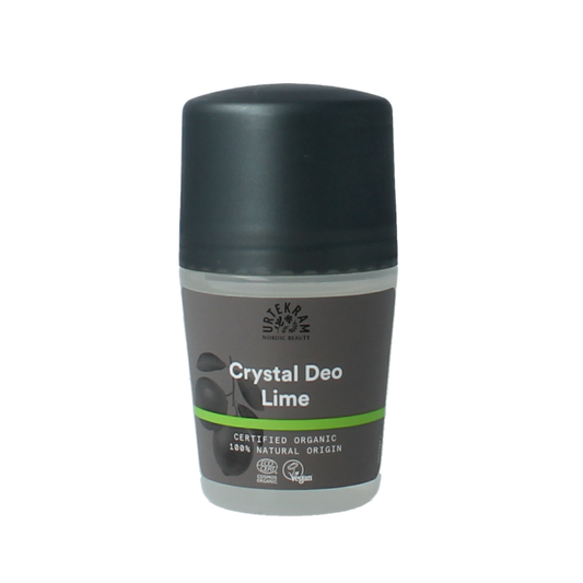 Urtekram Deodorant limoen kristal bio 50 Milliliter