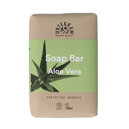 Urtekram Stukje zeep aloe vera bio 100.00 Gram