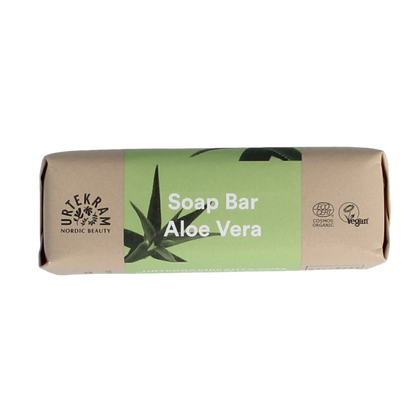 Urtekram Stukje zeep aloe vera bio 100 Gram