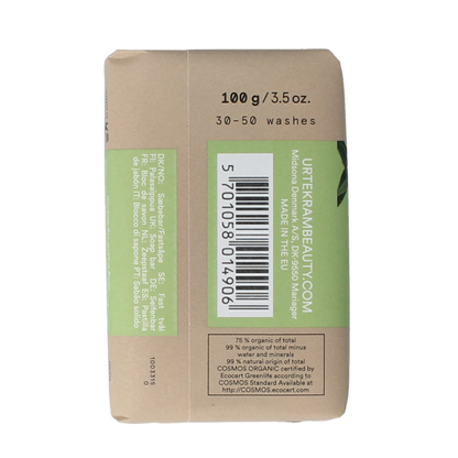 Urtekram Stukje zeep aloe vera bio 100 Gram