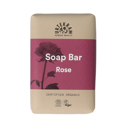 Urtekram Rozen stukje zeep bio 100 Gram