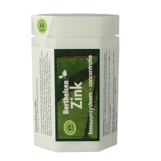 Berthelsen Zink gluconaat 20mg 120 Tabletten
