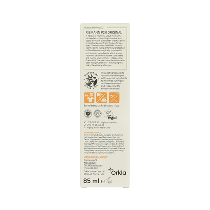 P20 Original spray SPF30 85.00 Milliliter