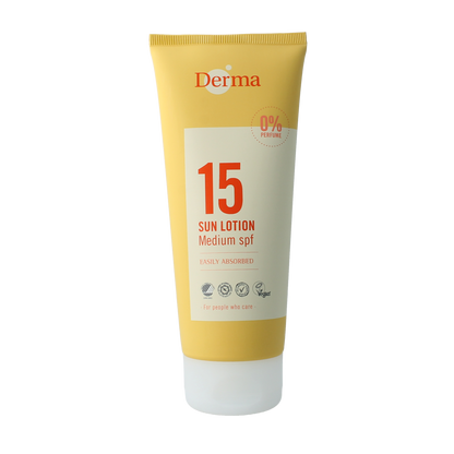 Derma Sun lotion SPF15 200.00 Milliliter