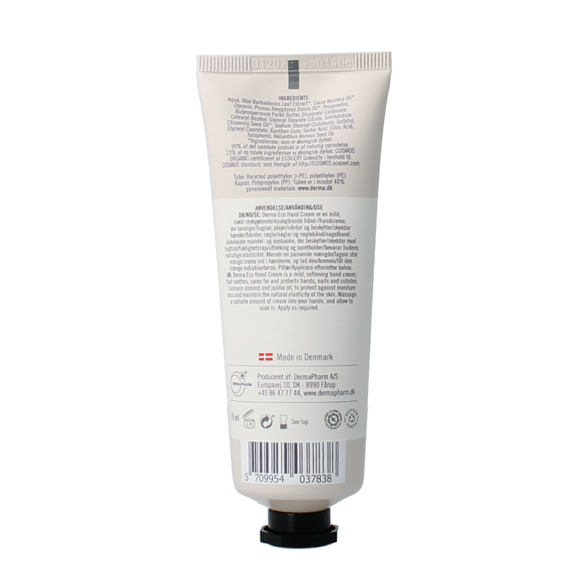 Derma Eco Hand cream caring 75.00 Milliliter