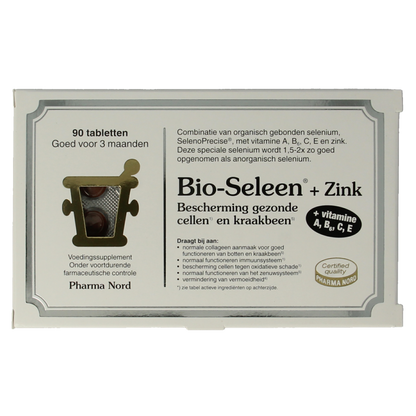 Pharma Nord Bio seleen & zink 90 Tabletten