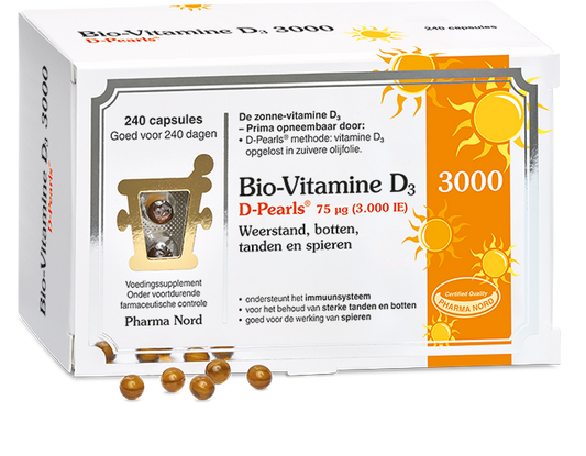 Pharma Nord Bio vitamine D3 75mcg 240 Capsules