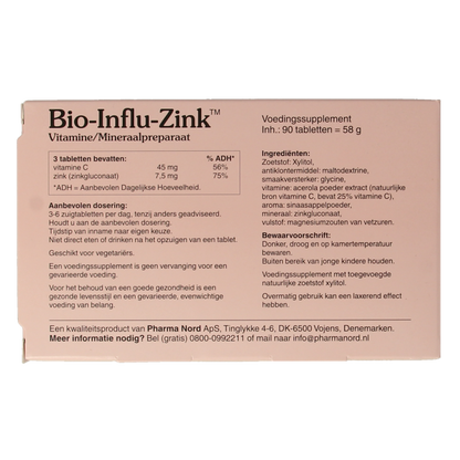 Pharma Nord Bio influ zink 90 Tabletten