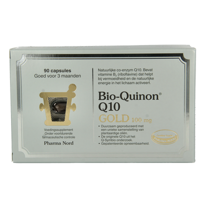 Pharma Nord Bio quinon Q10 gold 100mg 90.00 Capsules