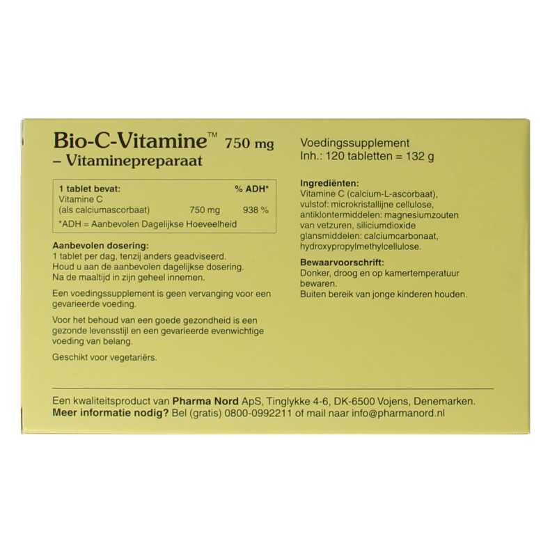 Pharma Nord Bio C vitamine 120 Tabletten