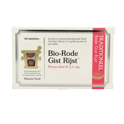 Pharma Nord Bio rode gist rijst 60 Tabletten