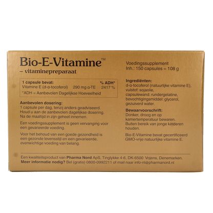 Pharma Nord Bio E vitamine 150 Capsules