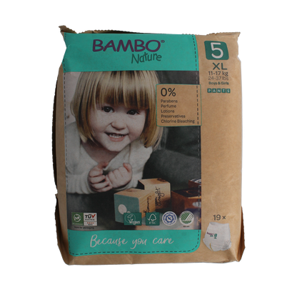 Bambo Luierbroekjes maat 5 11-17kg 19.00 Stuks