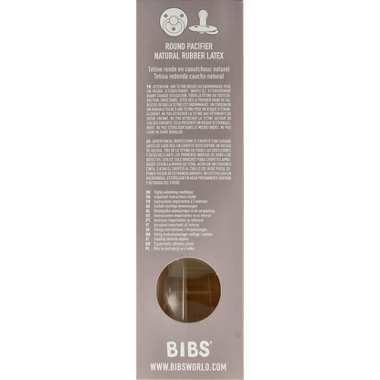 Bibs Fopspeen maat 2 woodchuck/blush 2 pack 2 Stuks