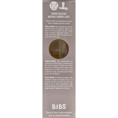 Bibs Fopspeen maat 2 woodchuck/blush 2 pack 2 Stuks