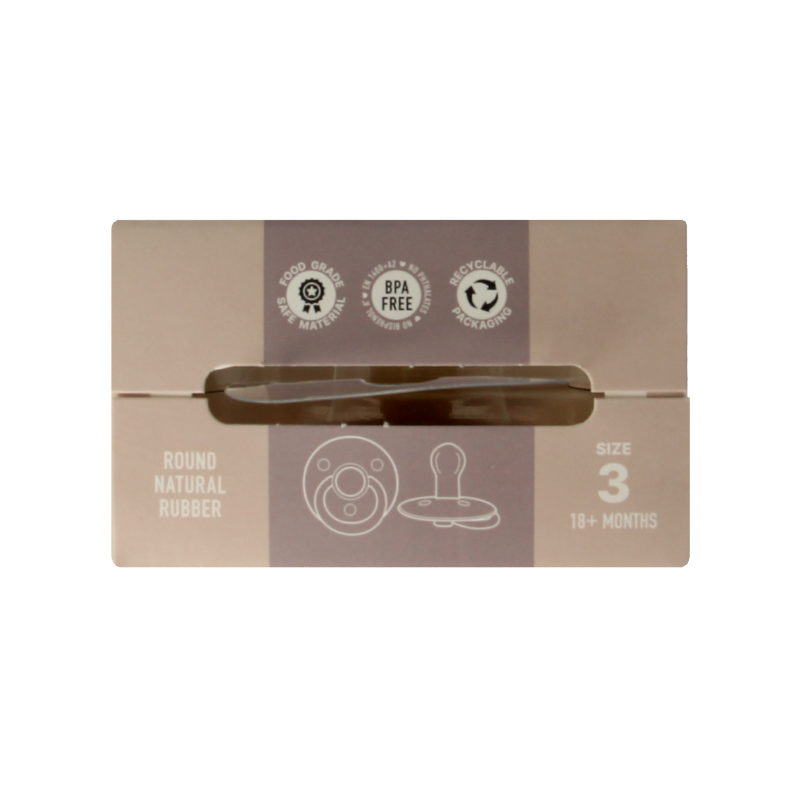 Bibs Fopspeen maat 3 woodchuck blush 2 Stuks