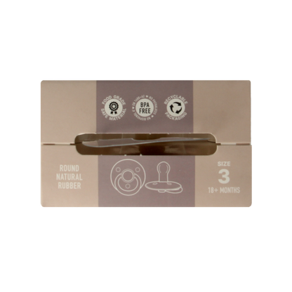 Bibs Fopspeen maat 3 woodchuck blush 2 Stuks