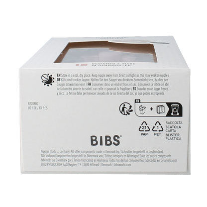Bibs Fopspeen maat 2 blossom lila 2 Stuks