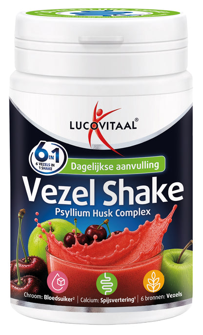 Lucovitaal Vezel Shake 6-in-1 100.00 Gram
