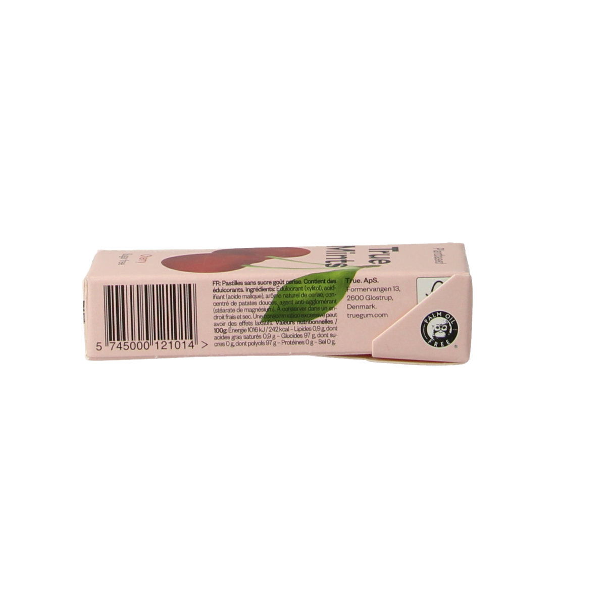True Mints Cherry suikervrij 13.00 Gram