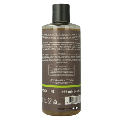 Urtekram Shampoo tea tree 500 Milliliter
