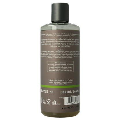 Urtekram Shampoo rozemarijn 500 Milliliter
